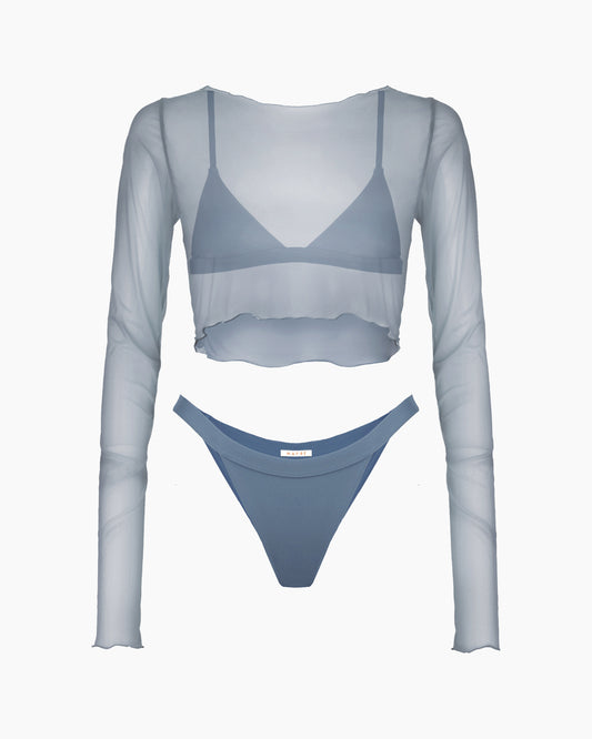 NEFELI METI SET- BLUE JEANS