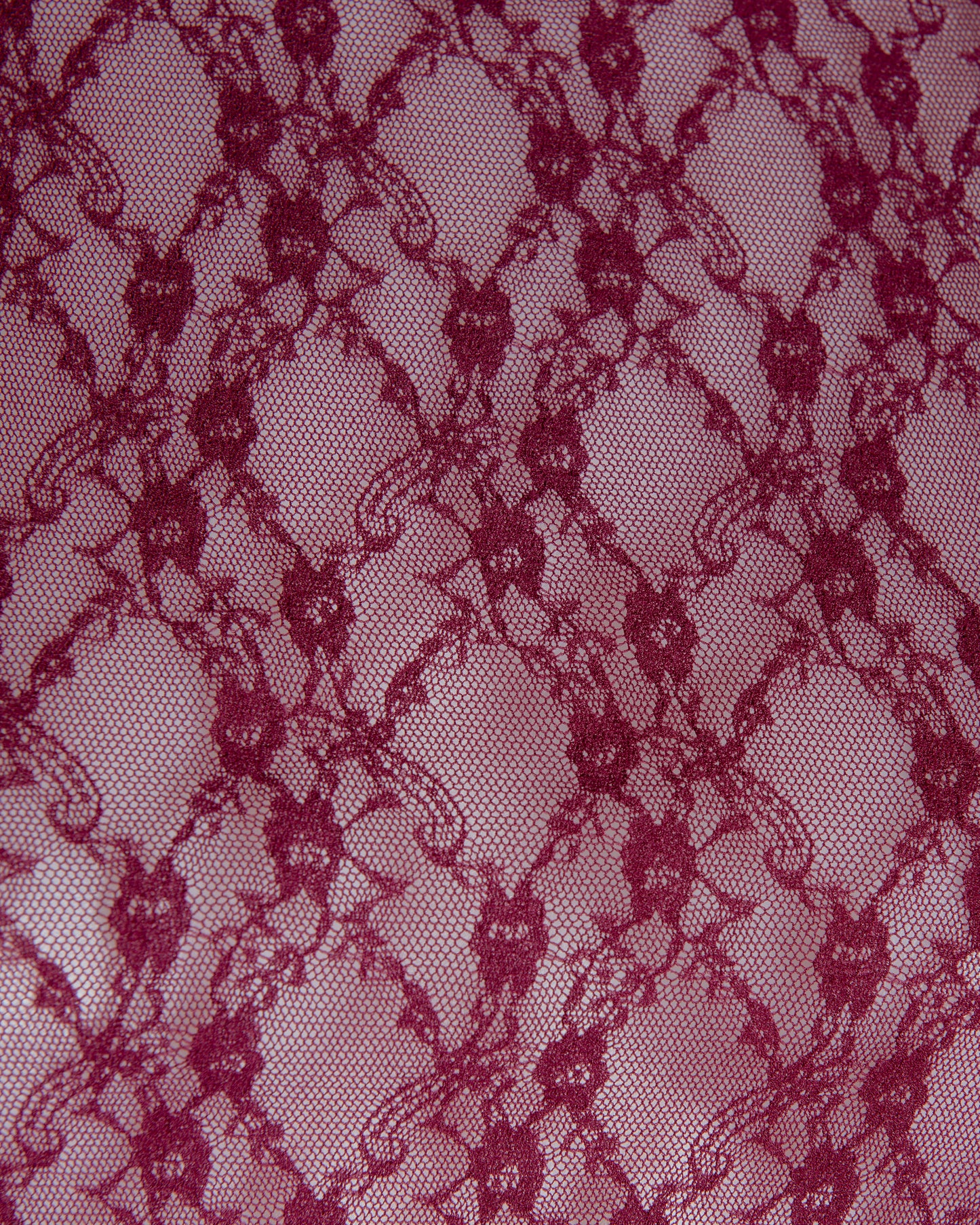 AURA LACE SKIRT - Modica/Bordeaux