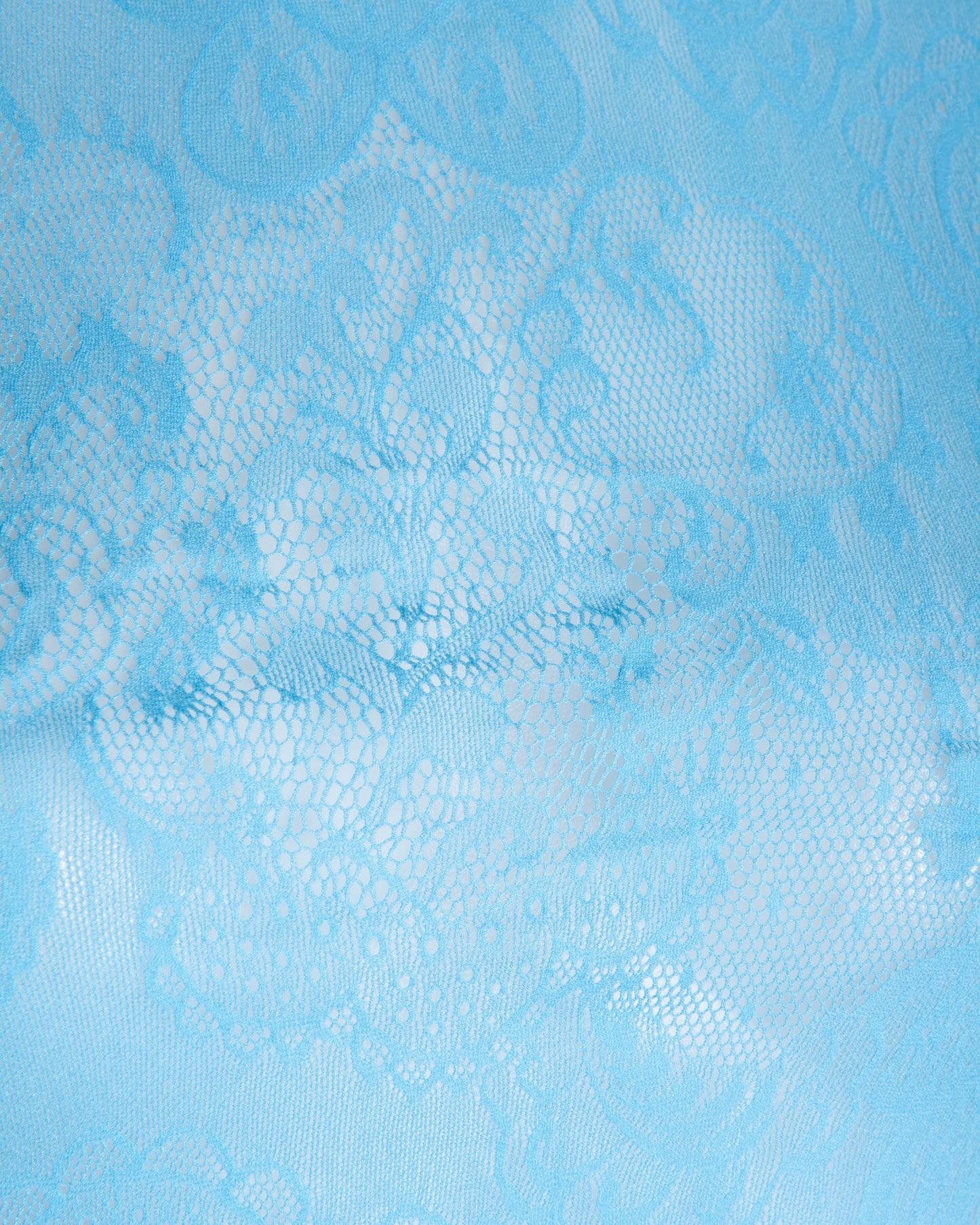 AURA LACE TOP - Sky Blue