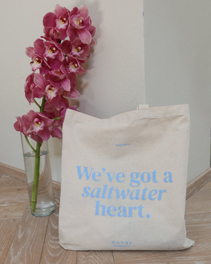 TOTE BAG - SALTWATER HEART