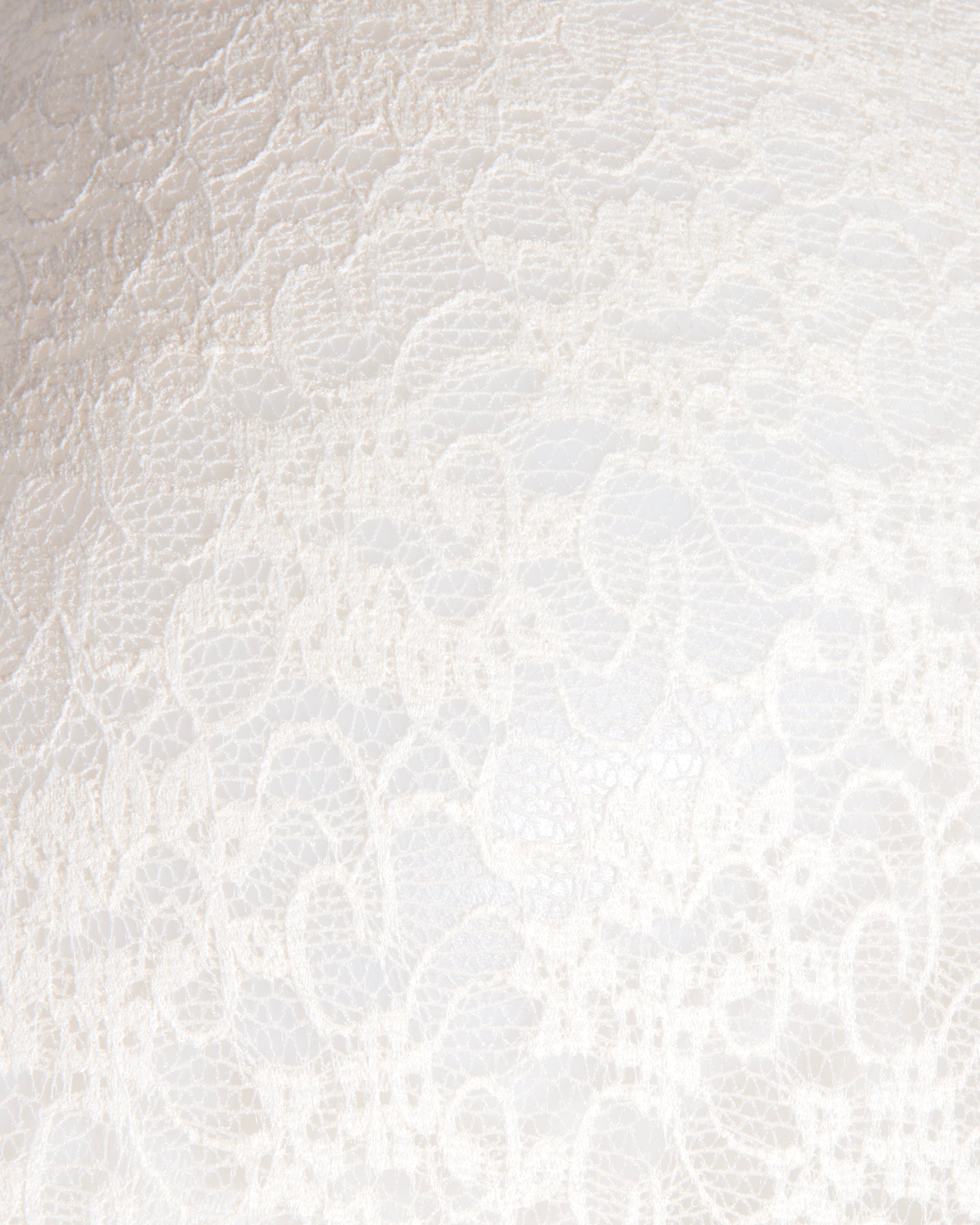 AURA LACE SKIRT - Ivory