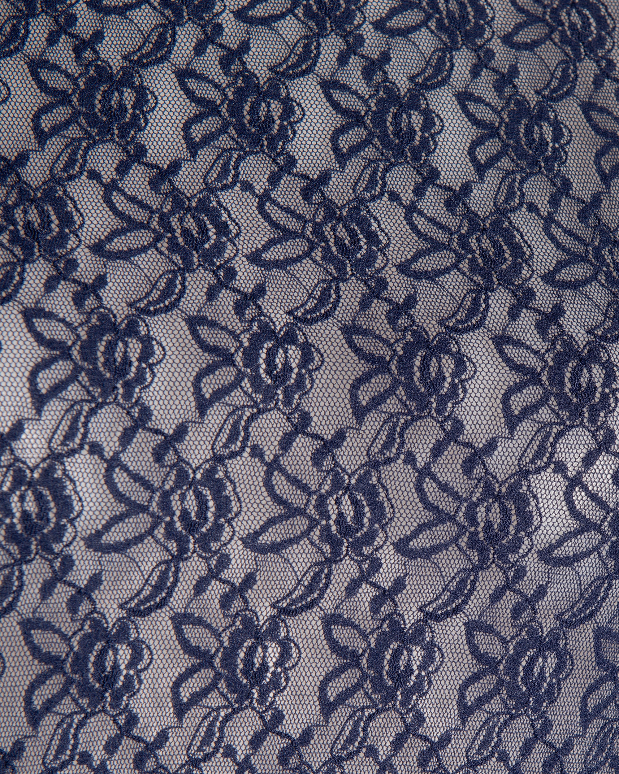 AURA LACE TOP - Midnight Blue