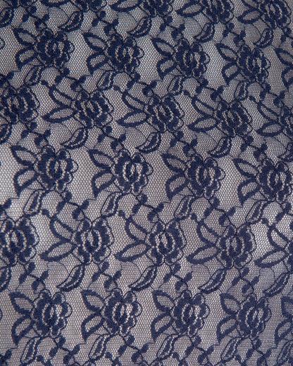 AURA LACE TOP - Midnight Blue