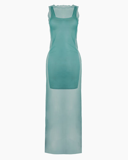 CALIPSO DRESS - AQUA ISLAND