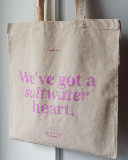 TOTE BAG - SALTWATER HEART