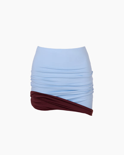 DEVA SKIRT - Modica & Sky Blue