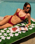 NEREA BIKINI - Burgundy & Lipstick
