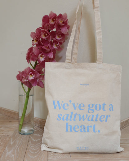 TOTE BAG - SALTWATER HEART