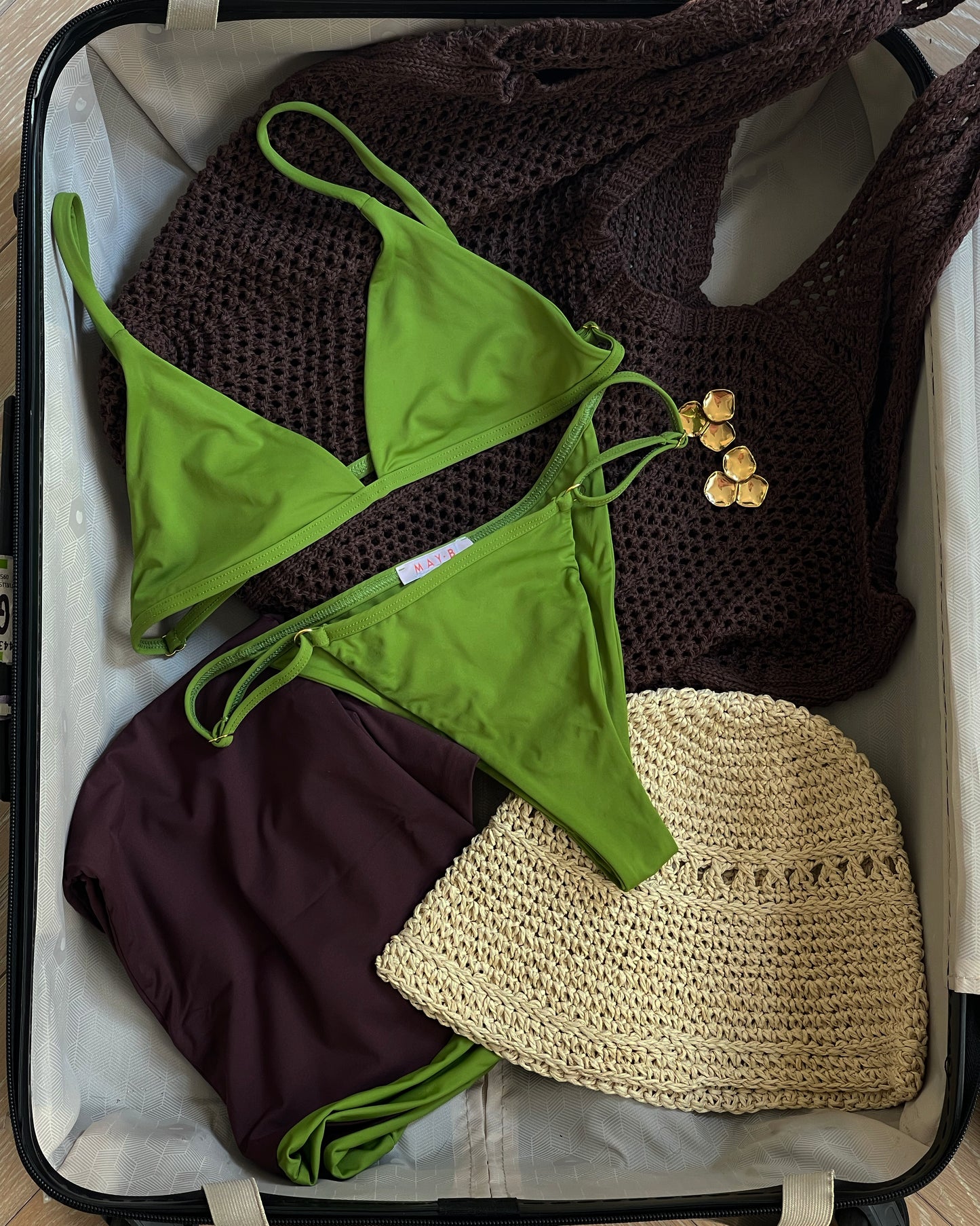 VENERE BIKINI - Avocado Green