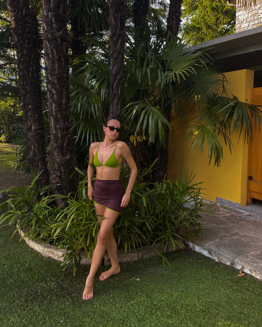 DEVA SKIRT - Modica & Avocado