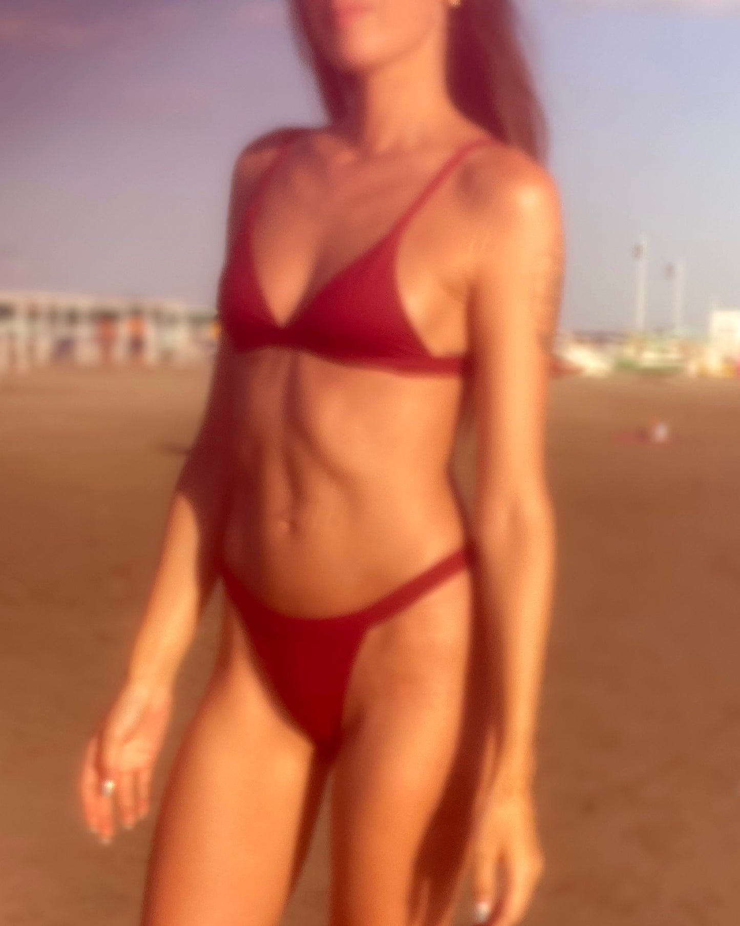 NEFELI BIKINI - Burgundy