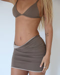 DEVA SKIRT - Fango & Ash