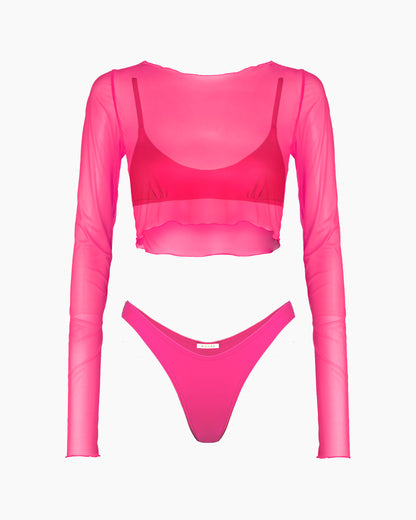 SELENE METI SET - FUCHSIA