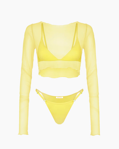 VENERE METI SET - SUNNY YELLOW