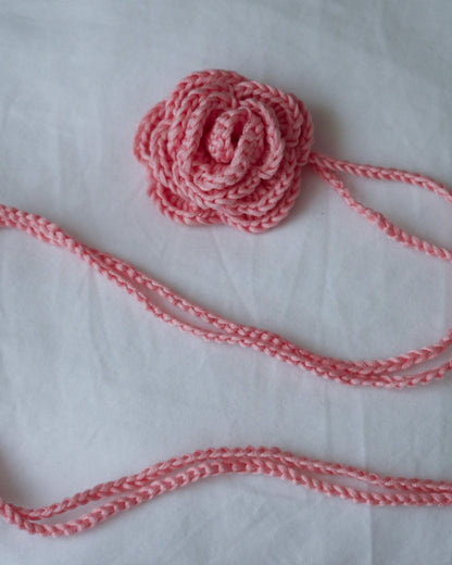 ROSE CROCHET CHOKER