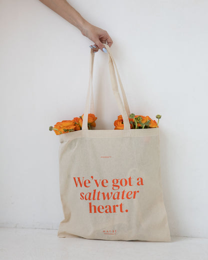 TOTE BAG - SALTWATER HEART