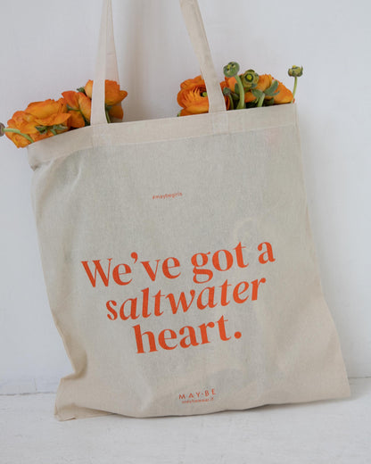 TOTE BAG - SALTWATER HEART