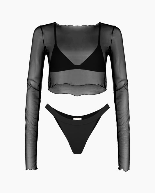 NEFELI METI SET - Black